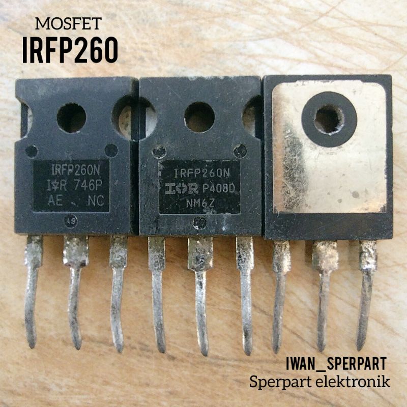 Mosfet IRFP260N CABUTAN KAKI PANJANG IRFP260 IRFP 260 ORIGINAL