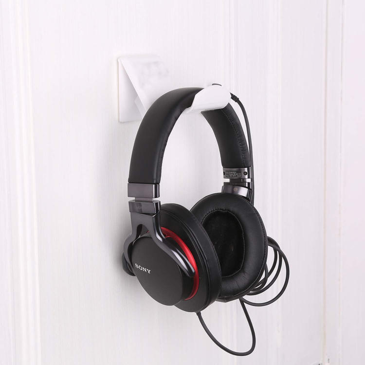 Acrylic Headset Wall Stand Hanger / Game Controllers Bracket / Earphone Sticky Display Sticky Stand Holder