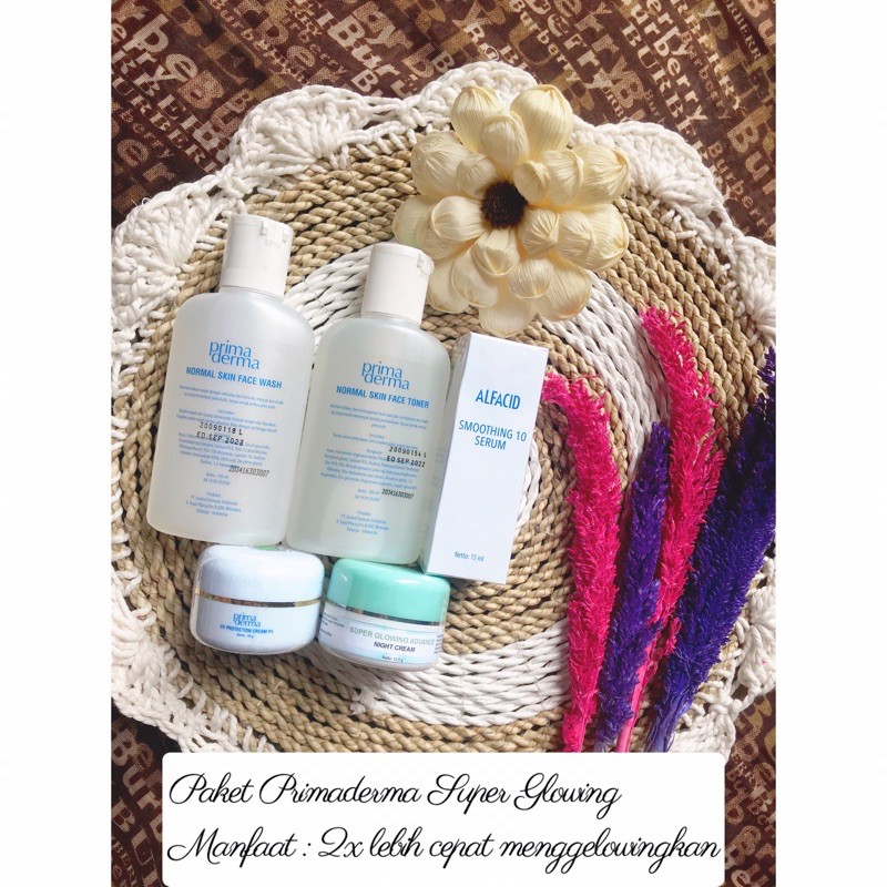 Primaderma Paket Super Glowing Advance