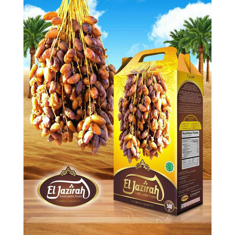 

Kurma Tunisia Tangkai Premium kemasan Jinjing El Jazirah ( Exp. Feb 2026 )