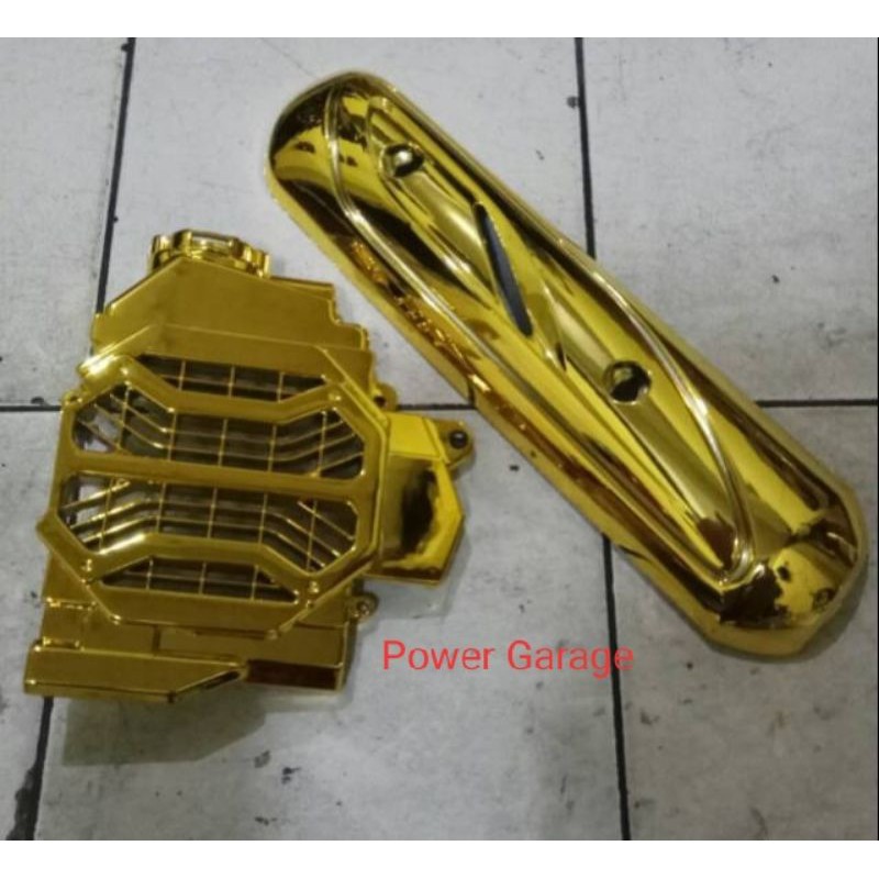 Tutup Knalpot Vario 110 + Tutup Radiator Vario 110