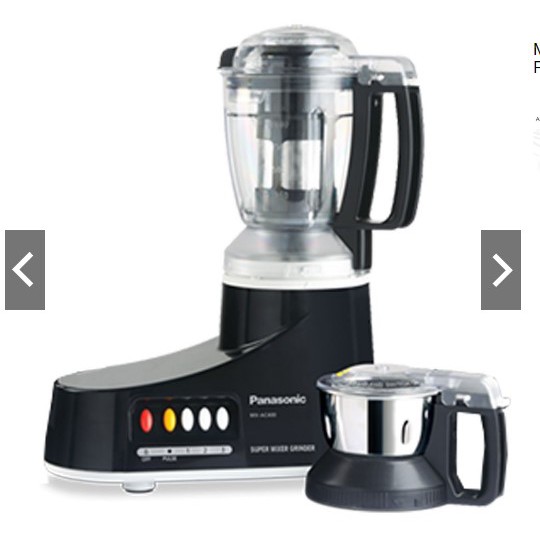 Panasonic MXAC260KSR Mixer Grinder 2 Kontainer Silver