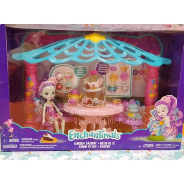 Enchantimals Garden Gazebo Figure Doll Mattel Boneka Mainan Anak