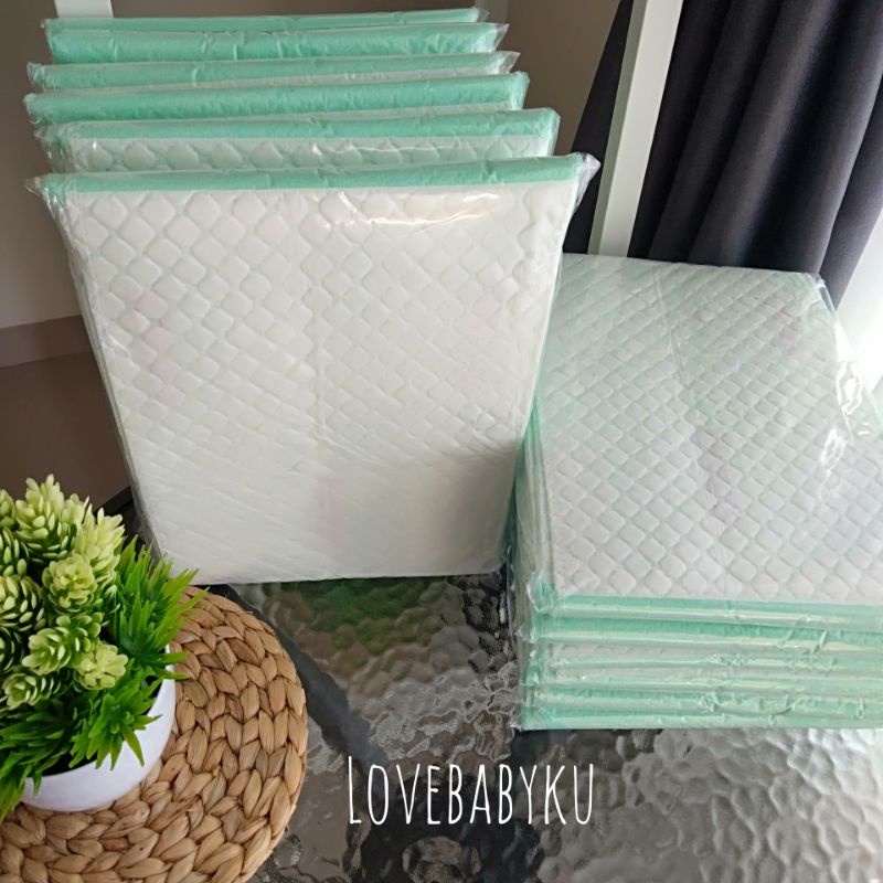 UNDERPAD PAS UKURAN POPOK isi 20 INSERT POPOK UNDERPAD BAYI BARU LAHIR POPOK ANTI BOCOR WATERPROOF ALAS OMPOL PERLAK BAYI SEKALI PAKAI CLODI DIAPERS MURAH PERLENGKAPAN BAYI