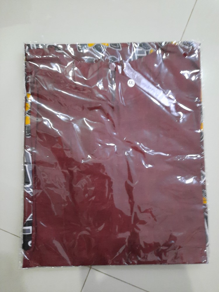 Batik Couple Keluarga Sania Ruffle Ori Ndoro Jowi Dnt Motif Kembang Langit