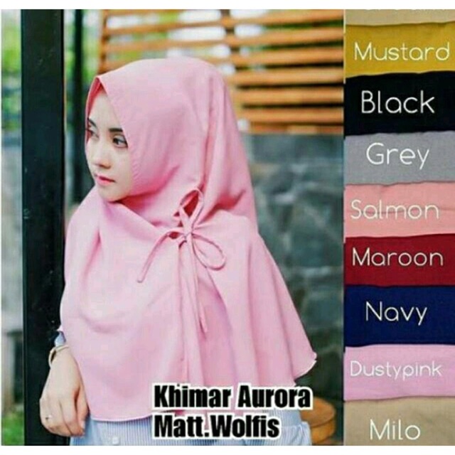 ✅ Jilbab Instan Aurora Non Pet Wolis Grade A Instant Non Pad