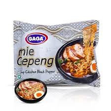 

Gaga Mie Gepeng Kuah Ayam Lada Hitam 67gr