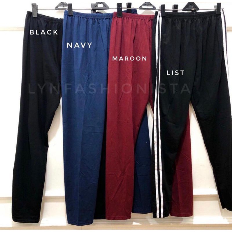 (4SIZE)LEGGING PANJANG WANITA KAOS SPANDEK RAYON GRADE A TEBAL ADEM