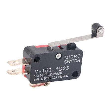 Mini Limit Switch Omron Saklar Micro Miniature Tuas Gagang Roda