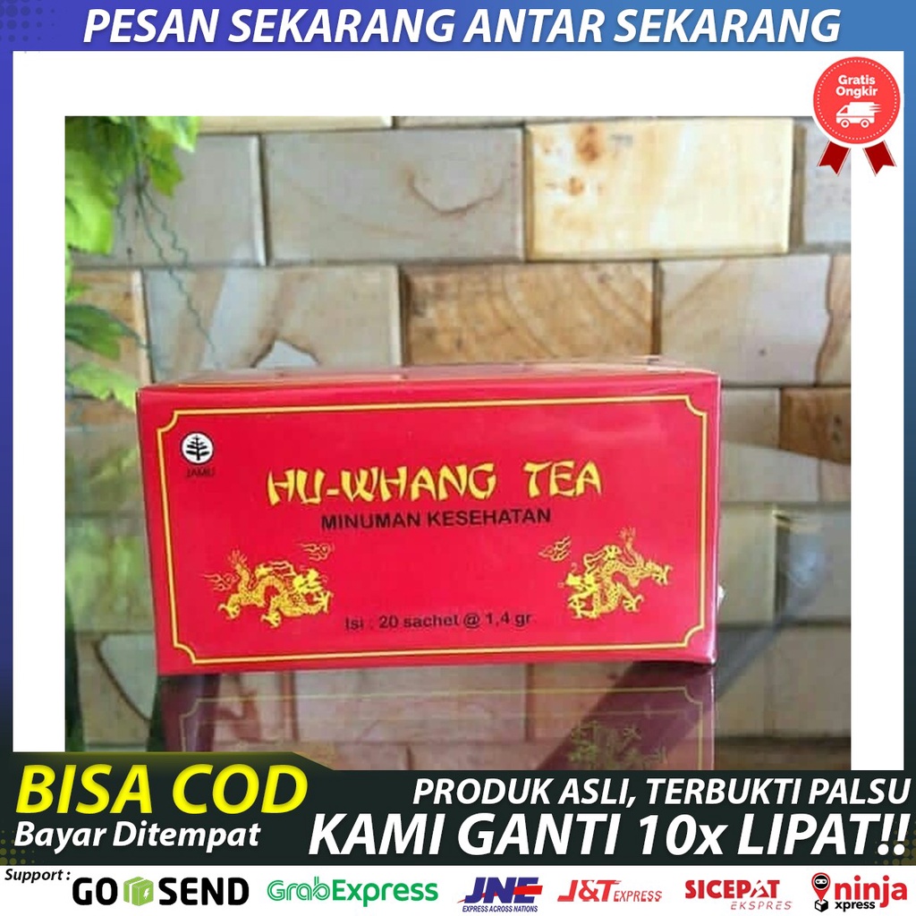 

Hu Whang Tea - Teh Kesehatan - Minuman Kolesterol Herbal - Minuman Detoks - Teh Penghilang stress