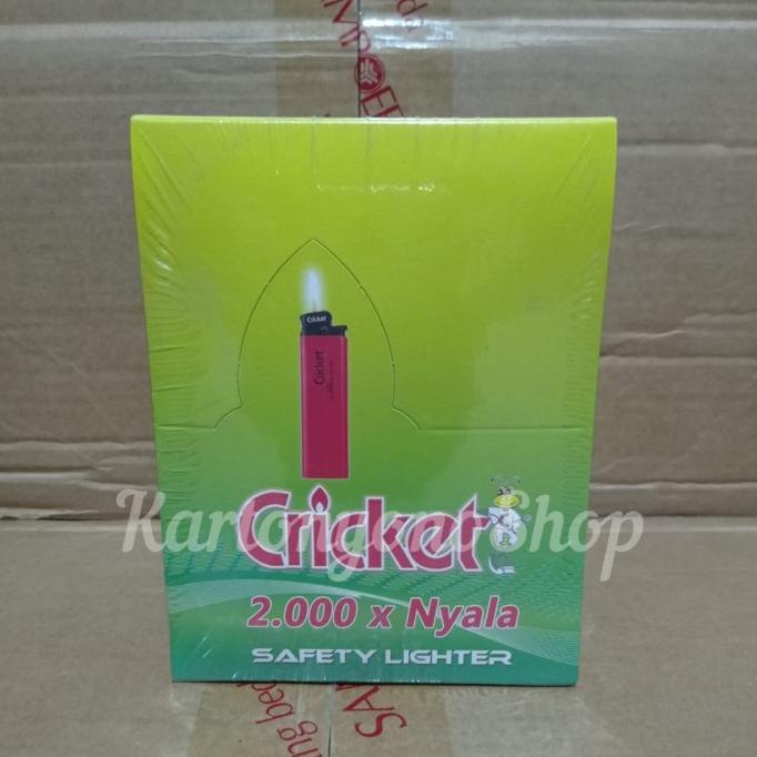 Korek Gas Cricket Per Pak Isi 50Pcs
