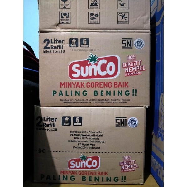 

minyak goreng sunco refill 2 liter
