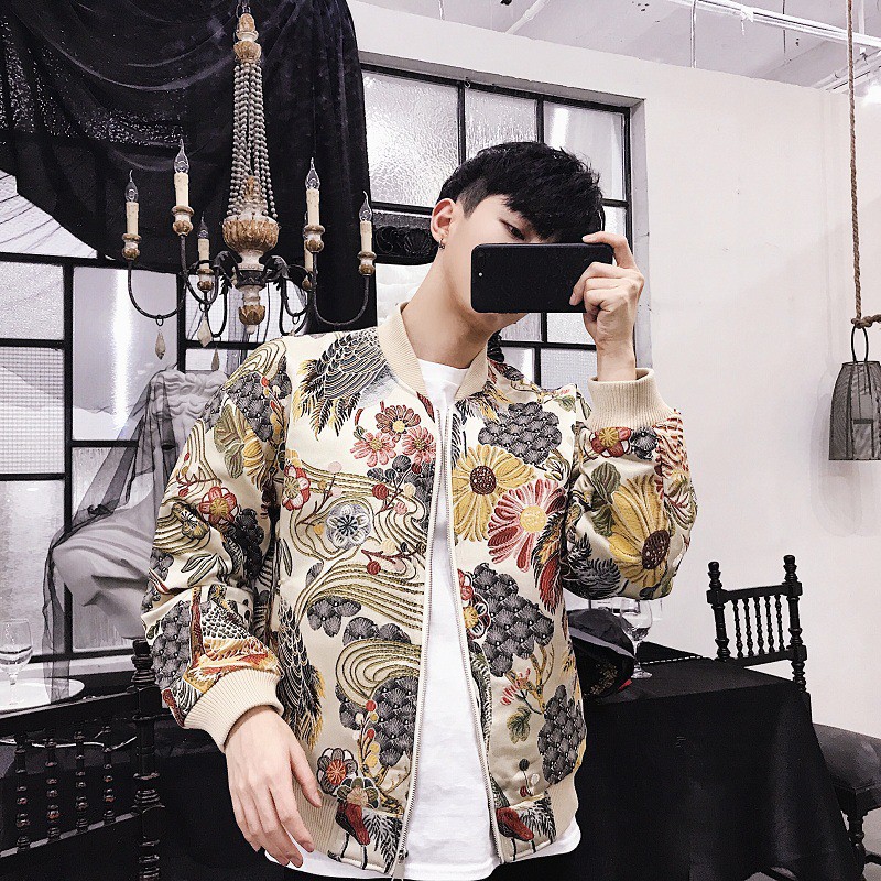 Jaket Sukajan pria Jeket Jerico full bordir import Jacket cowok Javanes Japan original ori murah Yo