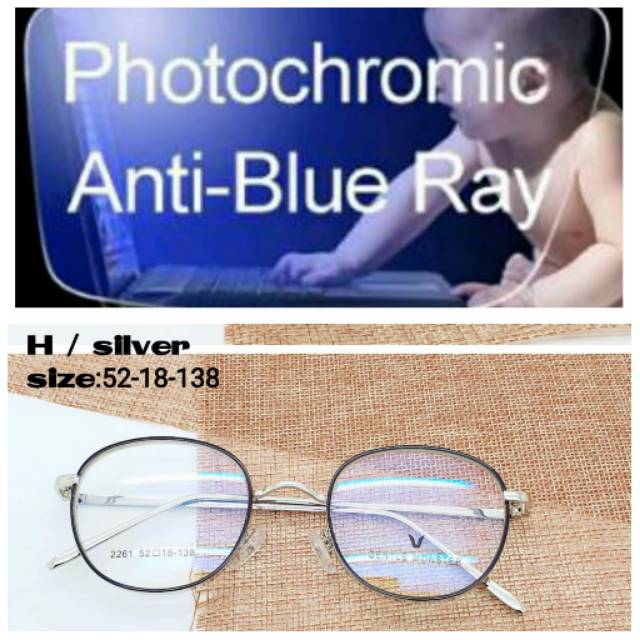 Frame Kacamata Terbaru, Kaca mata Anti UV &amp; Radiasi, Kacamata Minus, Kaca mata Photocromic Blueray