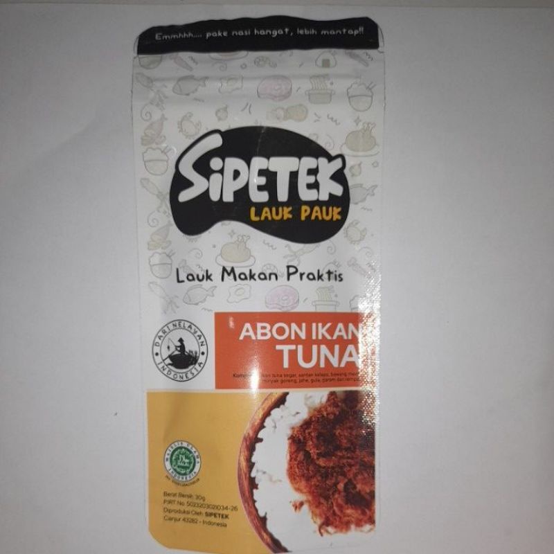 

Lauk Pauk Sipetek Abon Ikan Tuna