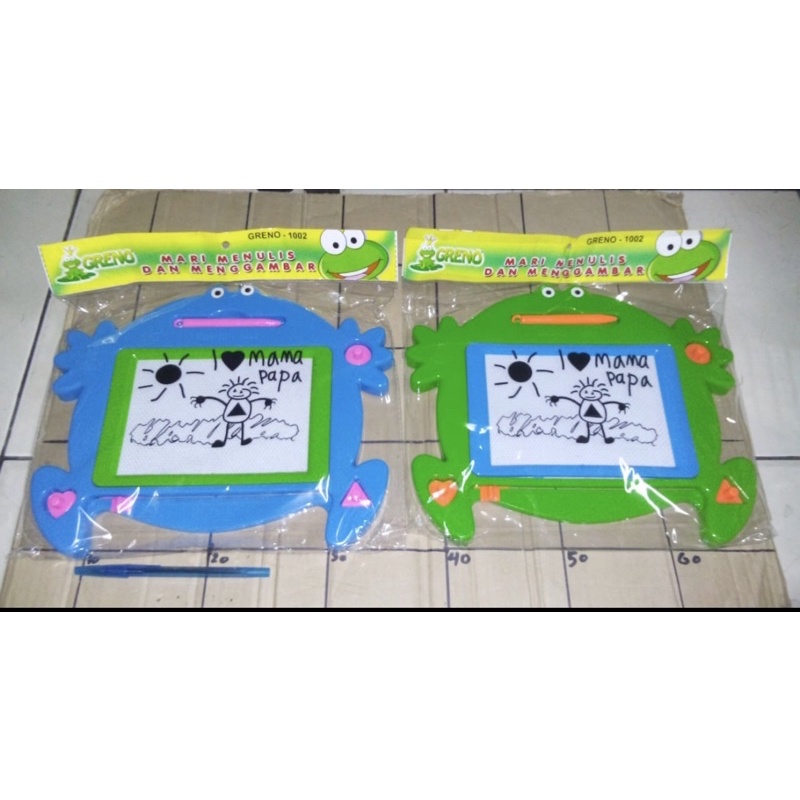 

papan tulis kodok magnet