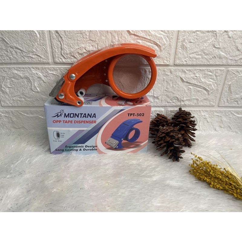 

Montana Tape Cutter Dispenser Pemotong Pita Perekat MONTANA TPT-502
