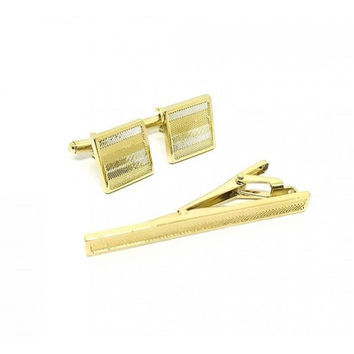 Cufflink Houseofcuff Cufflink Kancing Manset Jepit Cufflinks Pin Tie Set Gold G