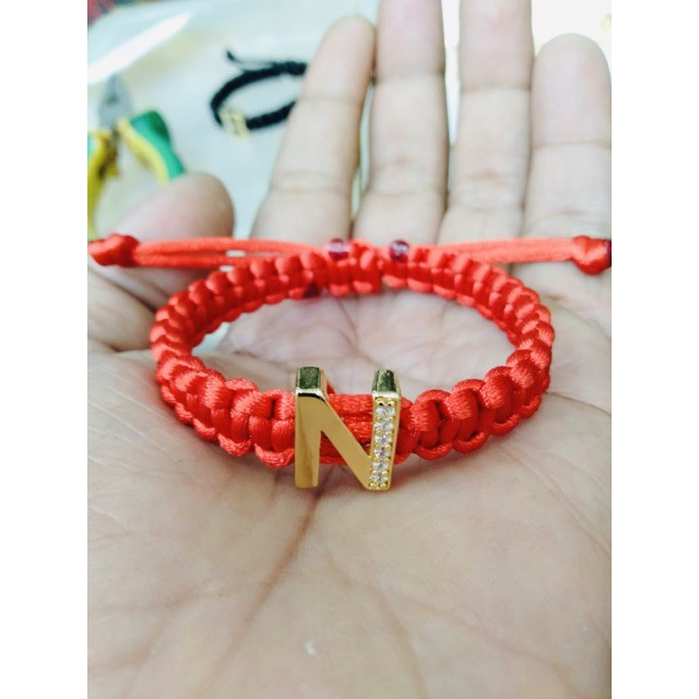 Gelang inisial alphabet gelang huruf