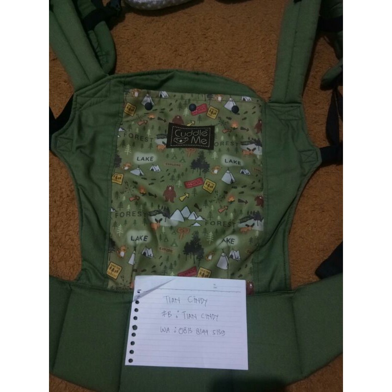 preloved lite carrier cuddle me
