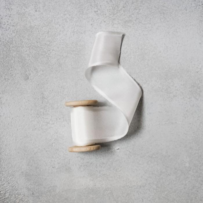 

Wrap Silk Ribbon Ivory Pita Sutra Styling Accessories Habotai
