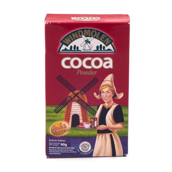 

WINDMOLEN Cocoa Powder 90g - WIND MOLEN Bubuk Cokelat Kakao Asli - Bubuk Murni Coklat 90 Gram