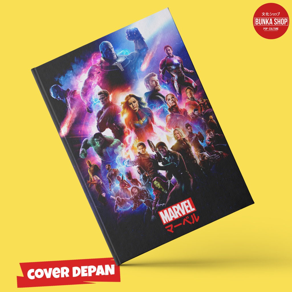 

Note Book Film Marvel Avengers End Game D Hardcover A5 Buku Tulis Catatan Murah Jurnal Agenda Planner