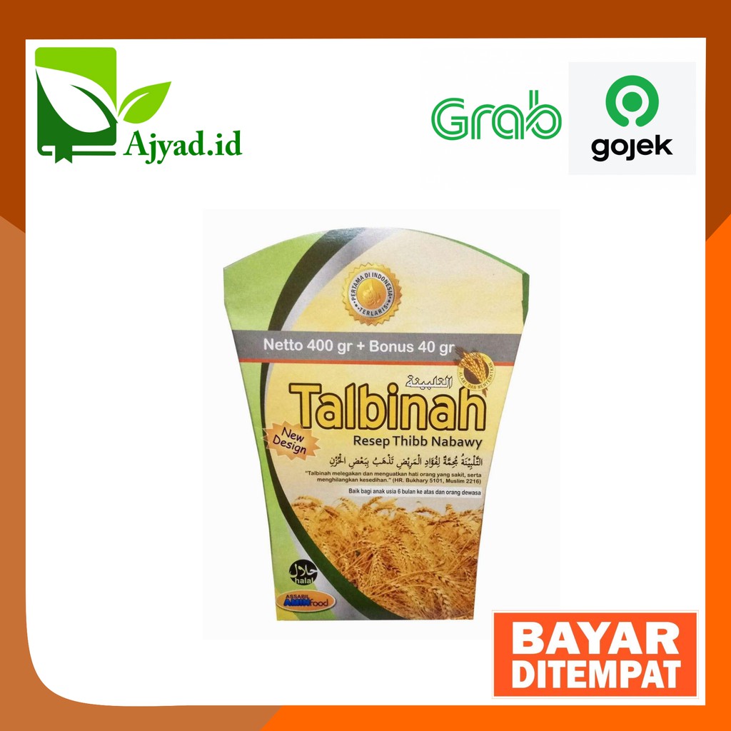 

Talbinah Tepung Gandum - Membantu Mengobati Semua Gangguan Lambung - 440 Gram - Original Product
