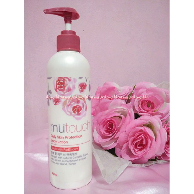 Mutouch Daily Skin Protection Body Lotion 400ml Redsnow Handbody