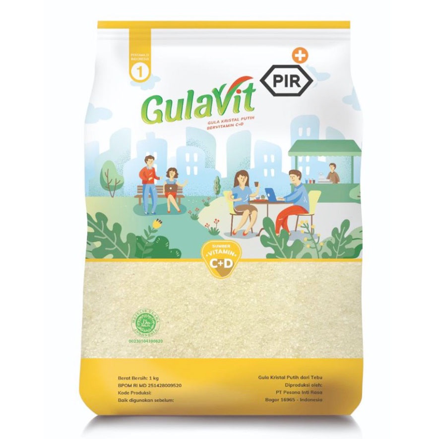 

Gula Pasir Gulavit 1 kg