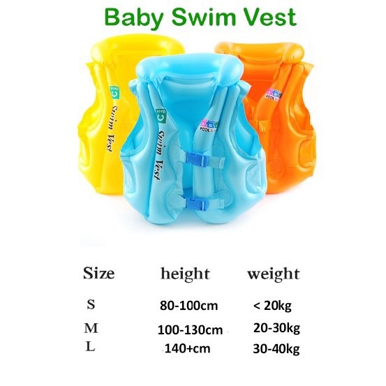 Pelampung Renang Anak Rompi Pelampung Anak Jaket Pelampung Anak Swimming Vest Kids