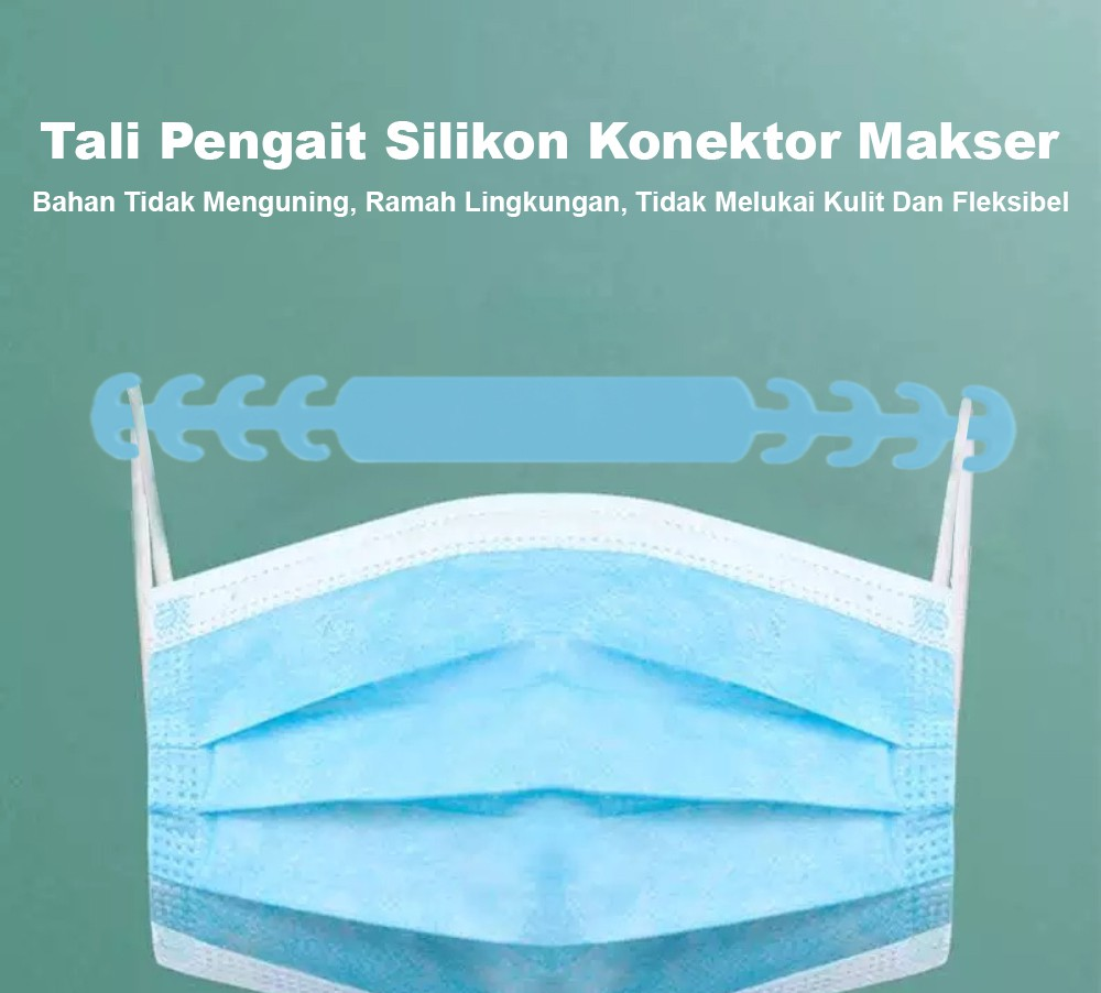 Alat Pengait masker OLL-811 - Pengait Masker Murah - Pengait Masker Elastis - Pengait Masker Plastik