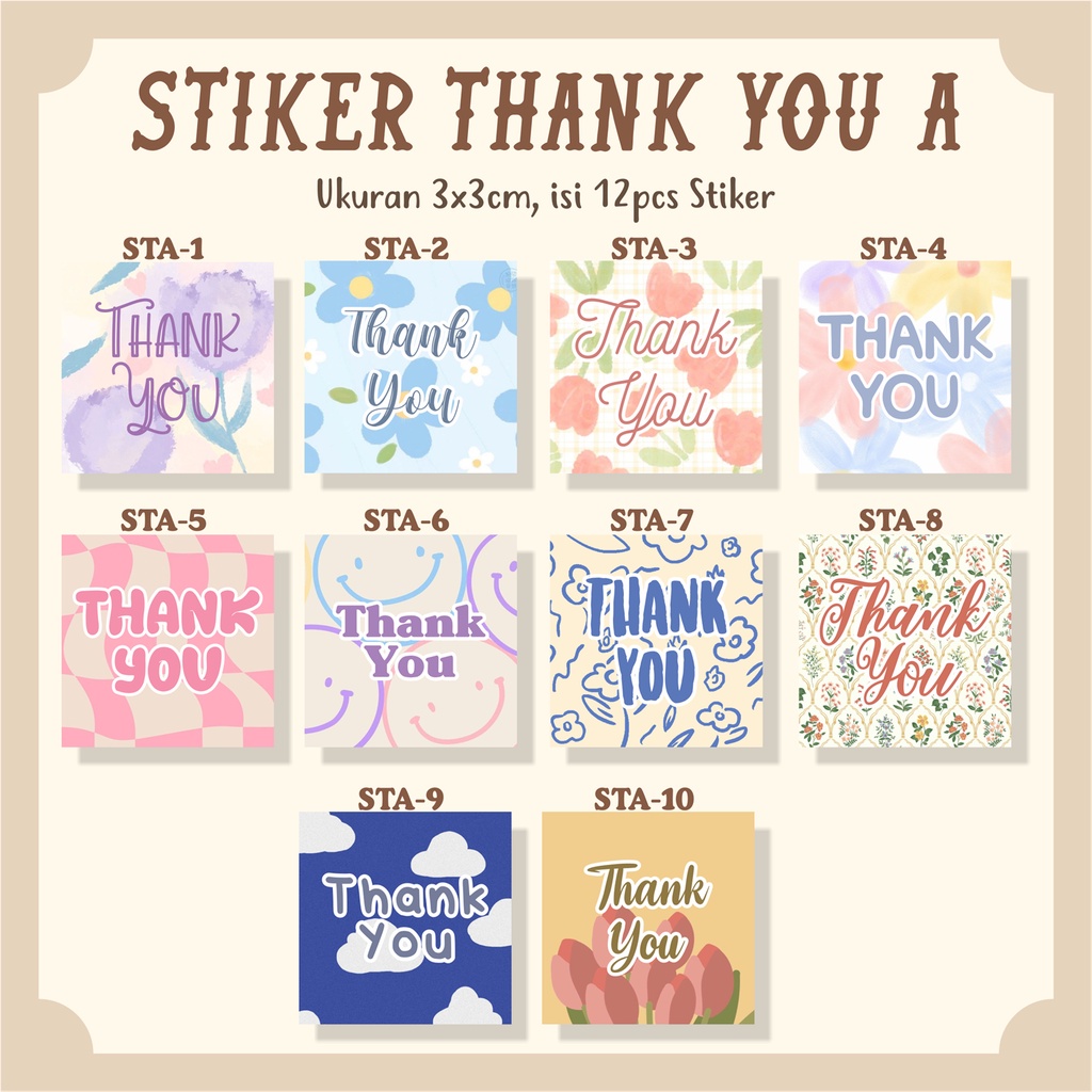 

STIKER KOTAK THANKYOU | STICKER LABEL | SEGEL TERIMAKASIH | TINGGAL TEMPEL | STIKER THANK YOU | UCAPAN TERIMA KASIH
