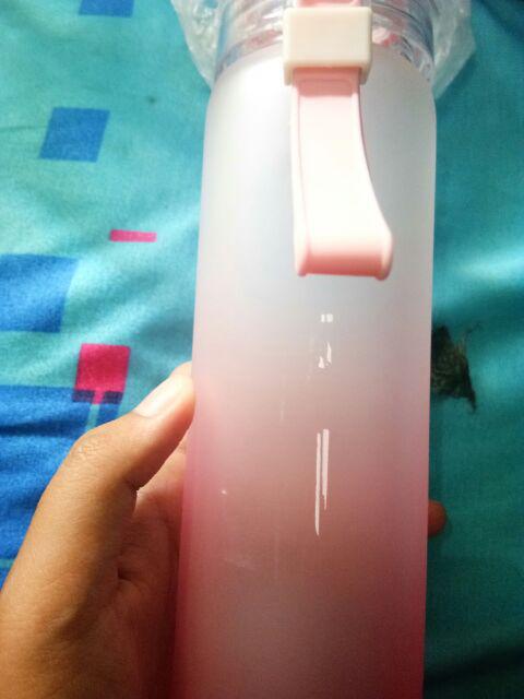 My Botlle Botol Minum Kaca hello Master + Free Sarung (480ml)