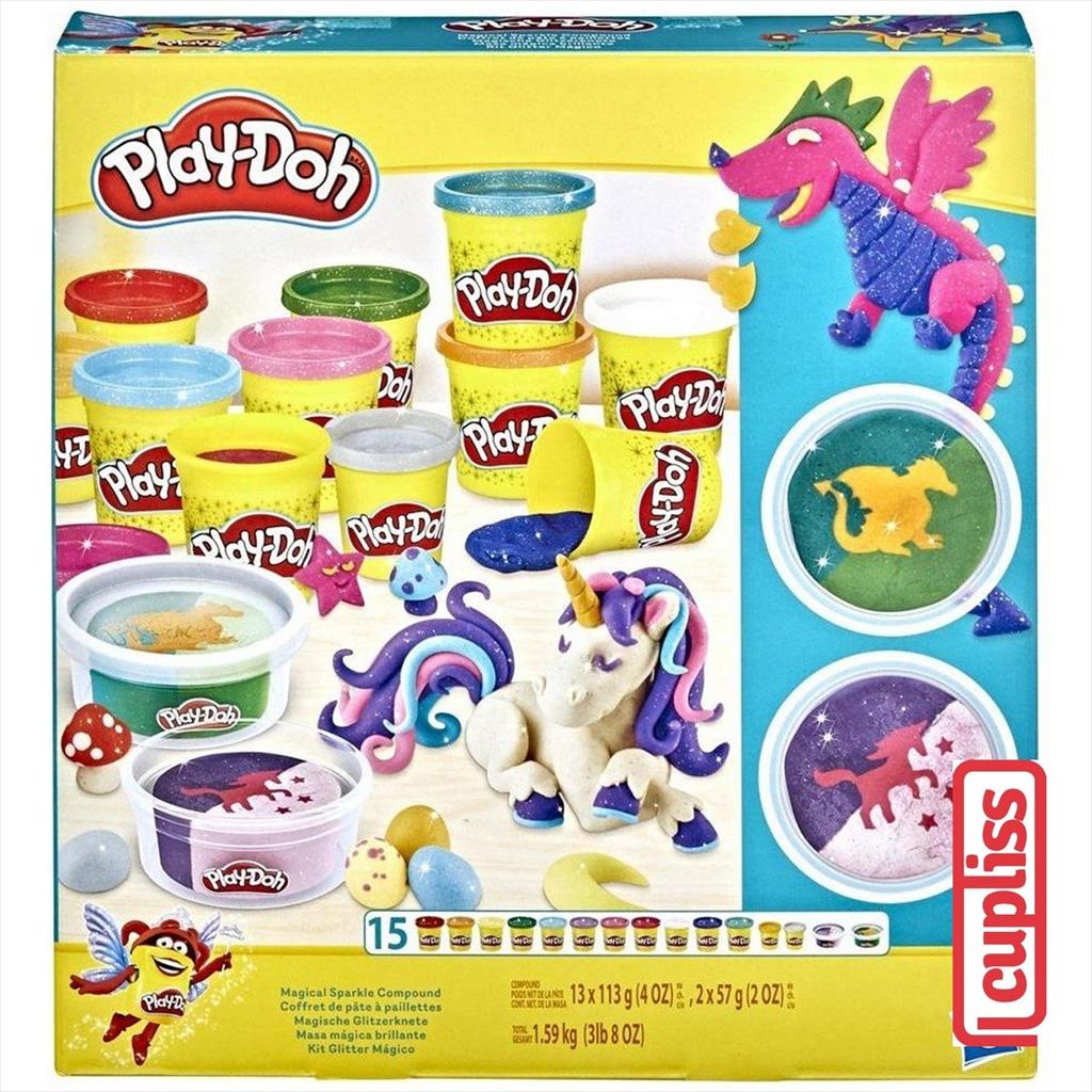 Play Doh Compound Magical Sparkle Pack Hasbro F3612 Playdoh