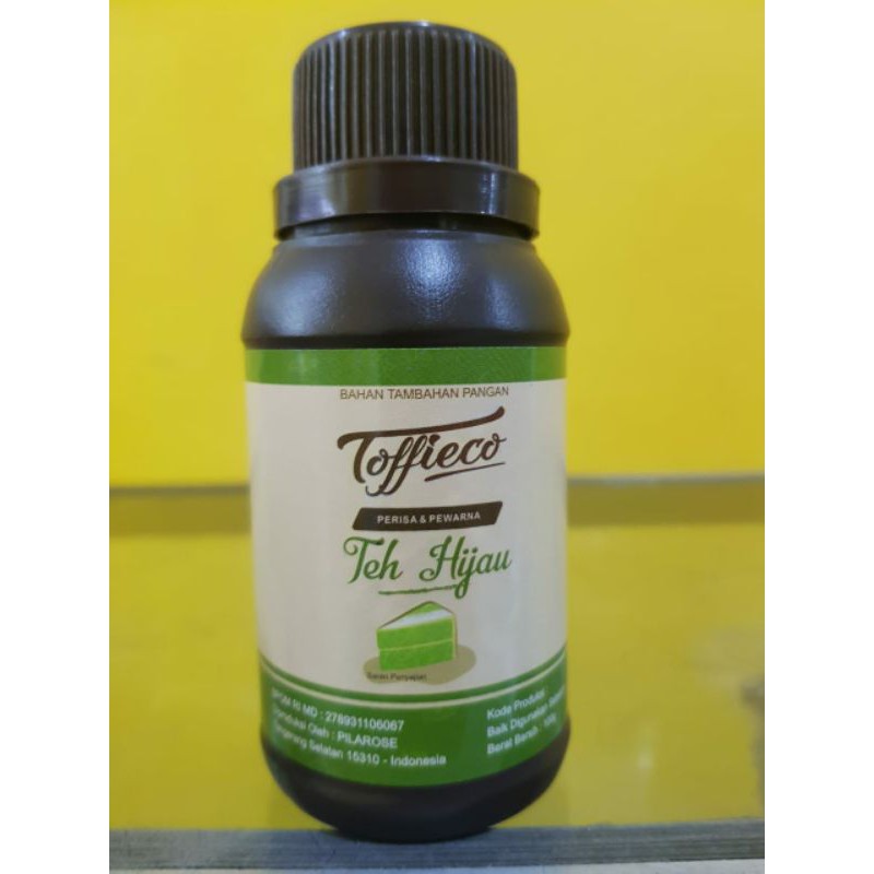 

toffieco greentea | pasta greentea | perisa greentea kemasan 100ml