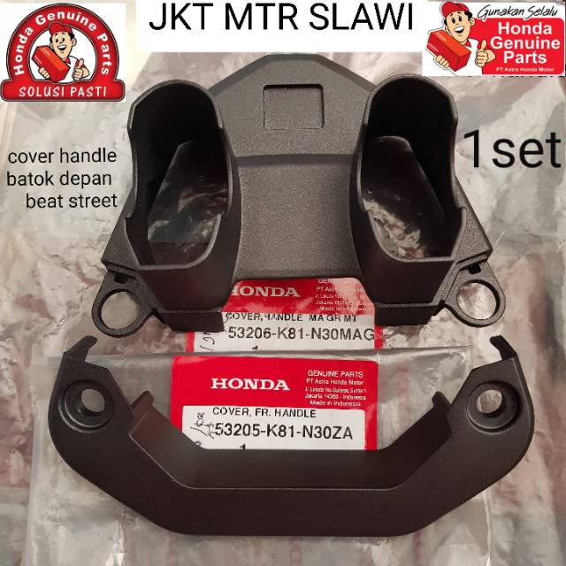 Cover handle depan belakang beat street 1 set ori Honda