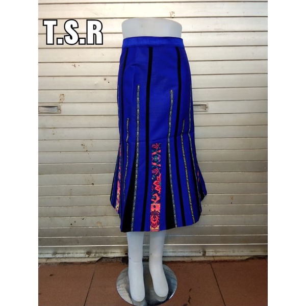 ROK ROMSABAI PHA THAI PECAH 8 PENDEK WANITA PREMIUM THAILAND