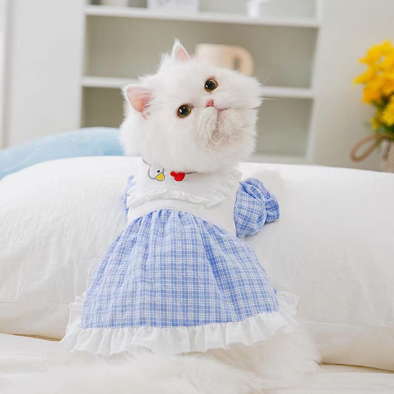 ROMPI DRESS BAJU ANJING KUCING KOREA TOP BAHAN BREATHABLE NYAMAN