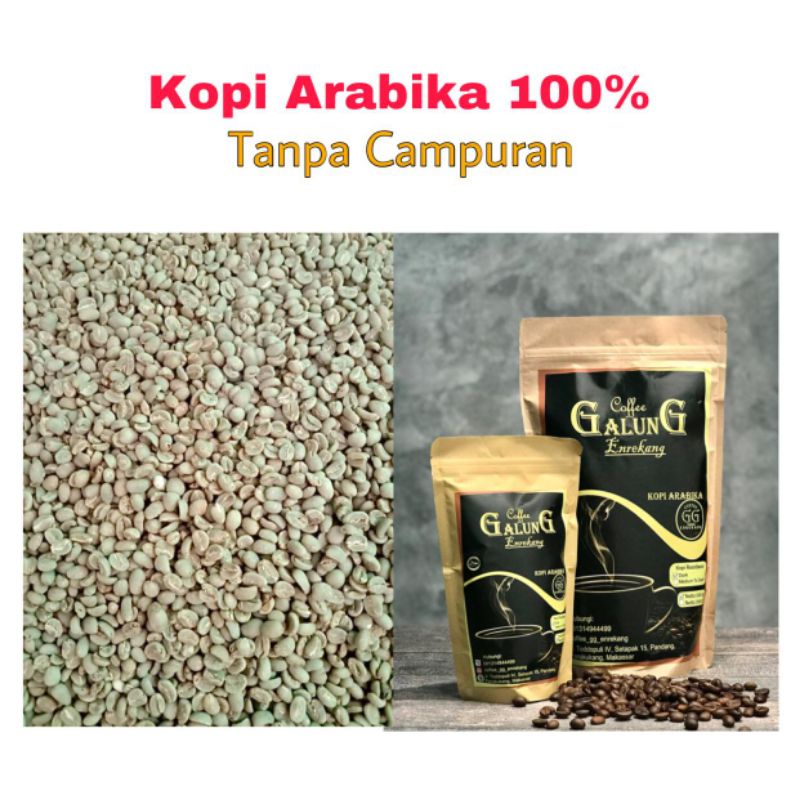 

KOPI ARABIKA GREENBEAN GRADE 1 | 100% ASLI ENREKANG-Murah