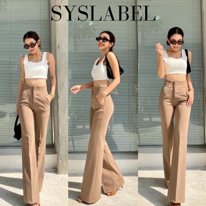 Zaraa Promtthong Pants - High Waist Pants - Celana Wanita Best Seller E1