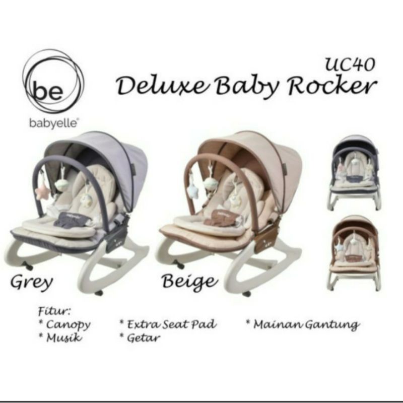 BOUNCER BABYELLE ACTIVITY SELECT - BABYELLE DUDUKAN SANTAI BAYI UC 40 OBRAL TERMURAH