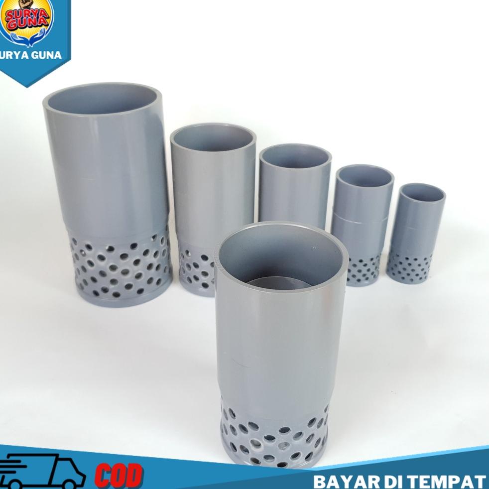 Promo tusen klep pvc 3 inch klep paralon pompa air HLS