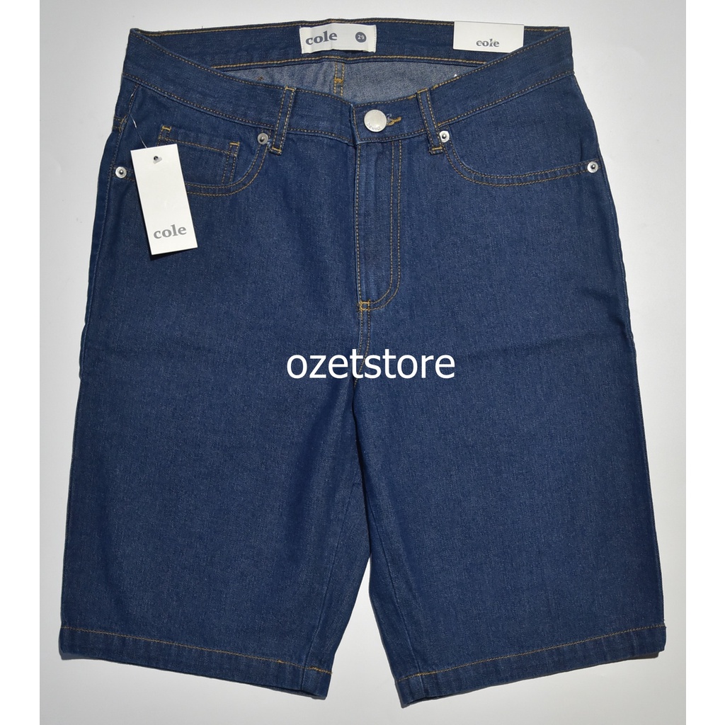 Celana Pendek Pria Jeans COLE Denim Medium Reguler Fit RPC21 ORIGINAL