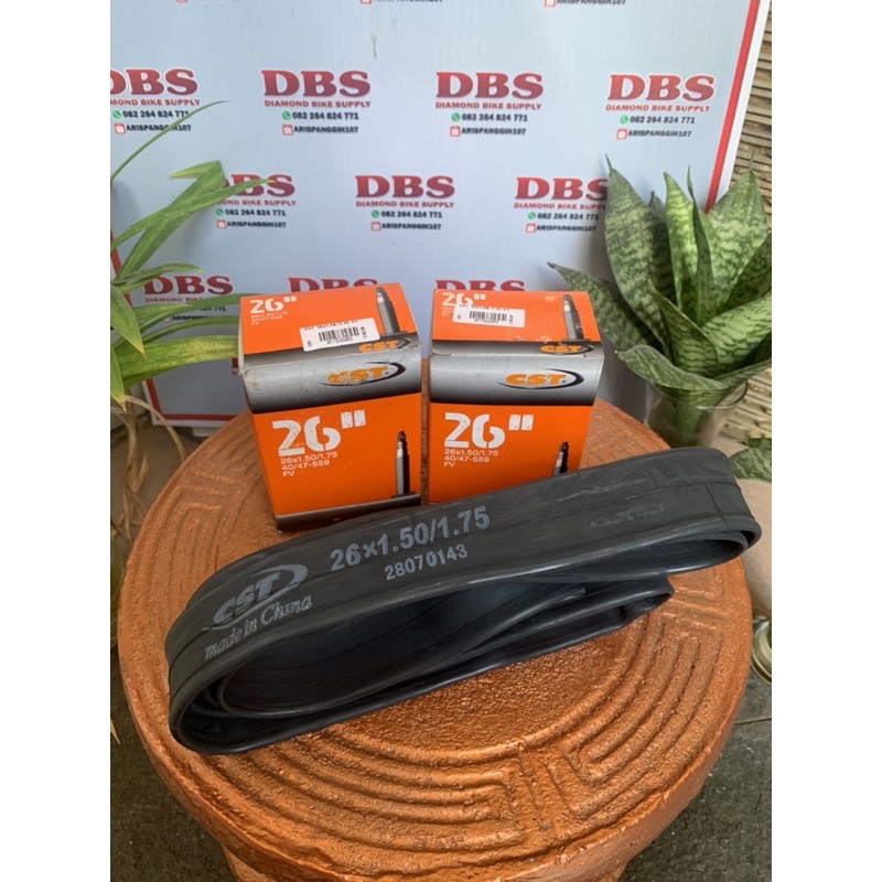 BAN DALAM CST 26 x 150 - 175 CST MTB 26x 1.50 - 1.75 FV PRESTA