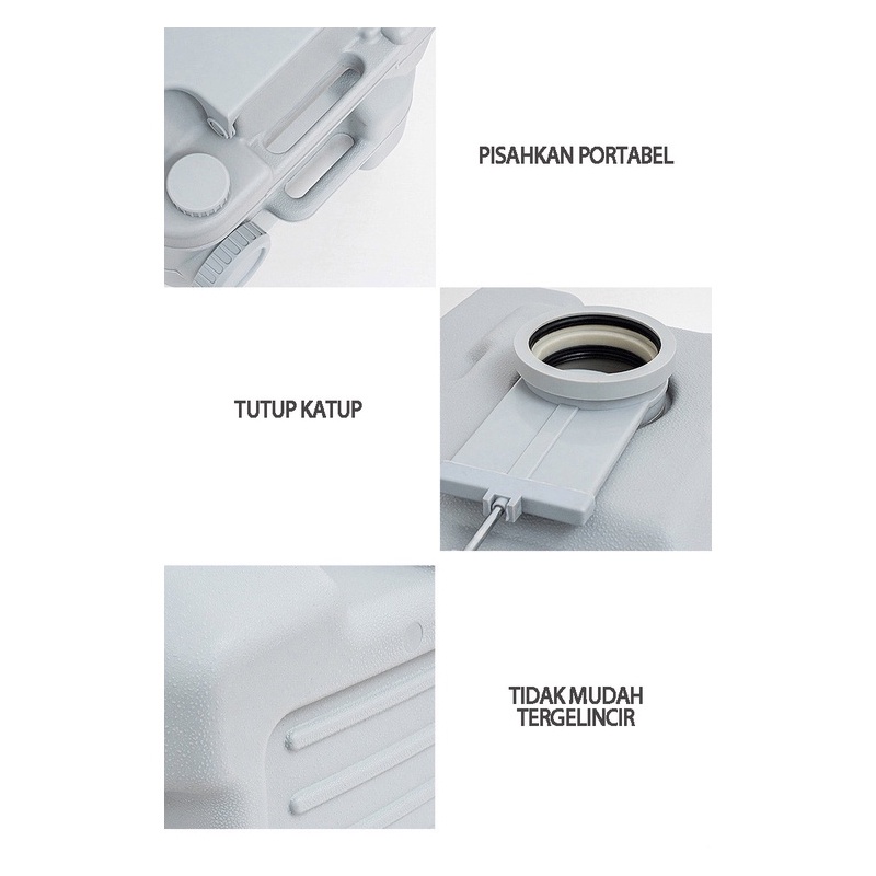 Toilet Portable untuk/toilet bergerak/toilet luar ruangan/toilet berkemah