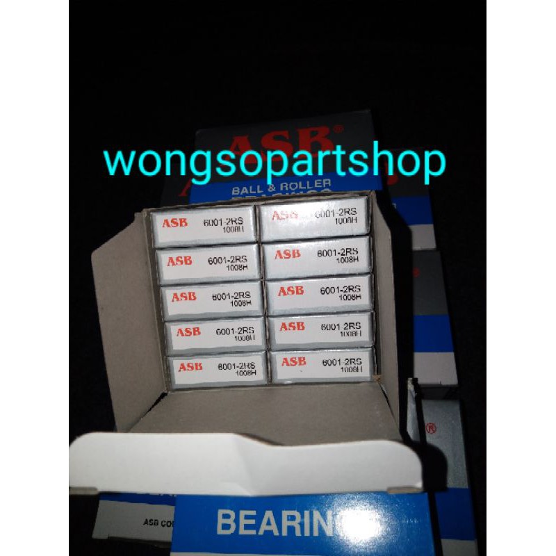 BALL BEARING 6001 ASB UKURAN 12x8x8mm