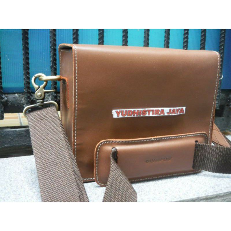 Olympus Leather Case PLC 05 Original Tas Kamera OMD Olympus PEN