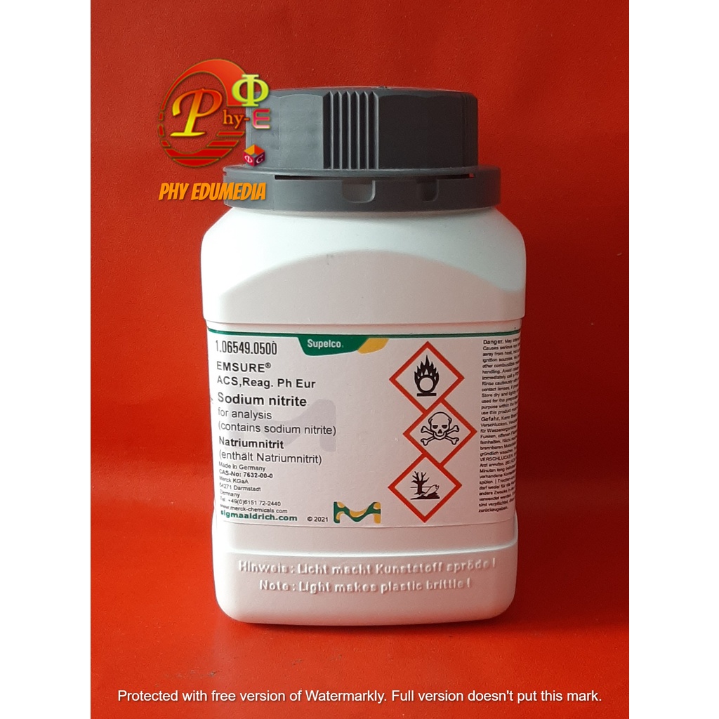 Natrium Nitrite MERCK / NaNO2 / Natrium Nitrit / Sodium Nitrit Per Gram