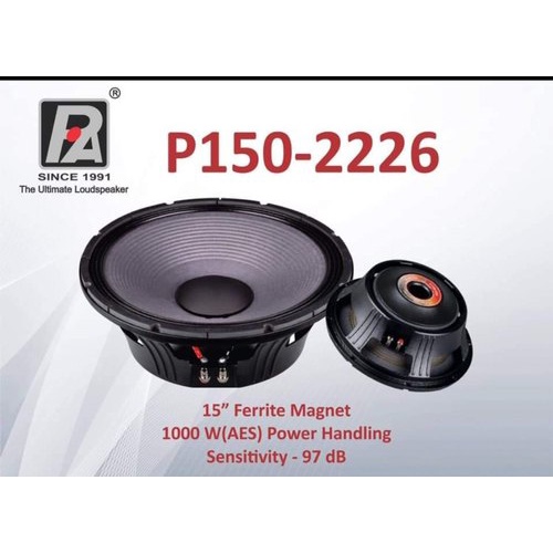 Speaker 15 Inch PA P Audio 2226 P150-2226